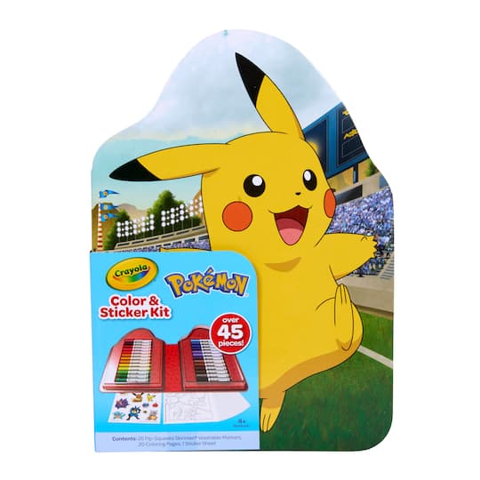 Crayola® Pokémon Color Sticker Kit Michaels